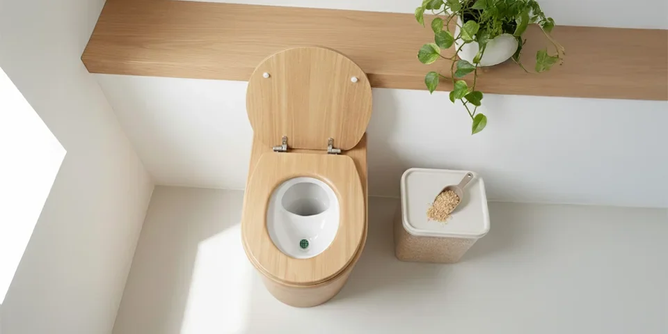 What to do if your composting toilet smells?