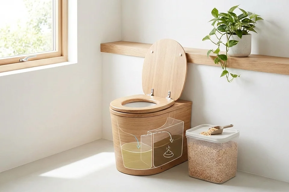 What to do if your composting toilet smells? – photo 1