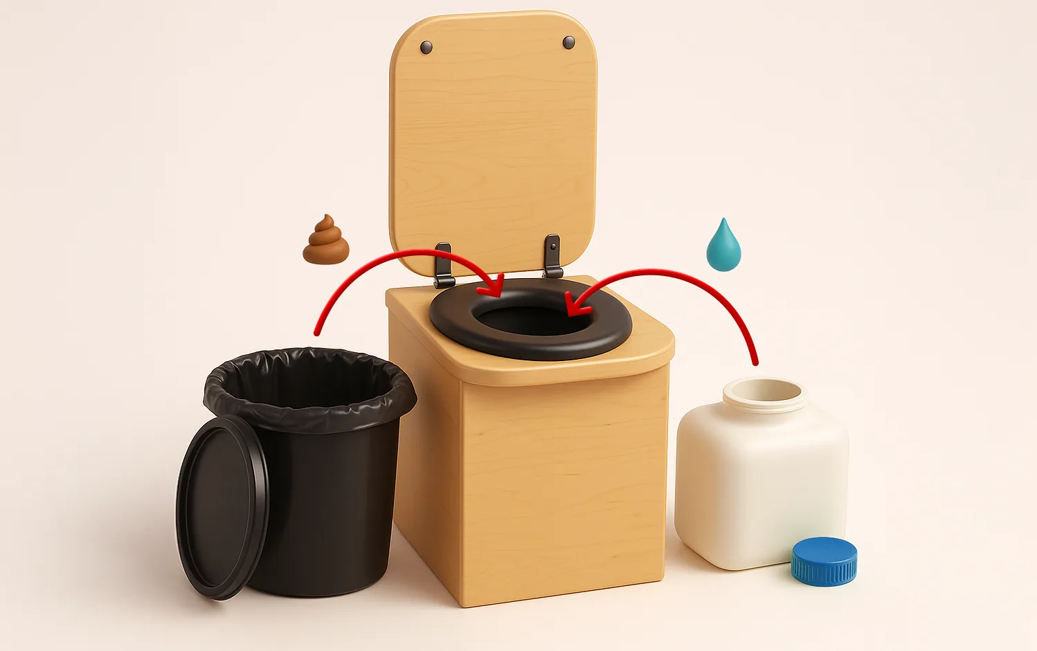 How does a composting toilet work? – photo 1