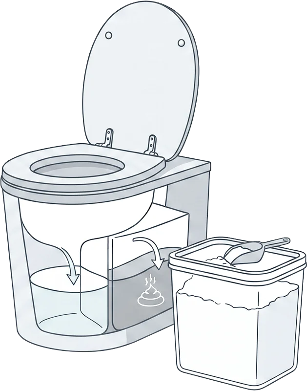 Frequently asked questions about composting toilets